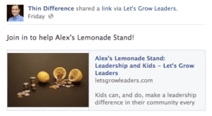 Facebook Shared Link